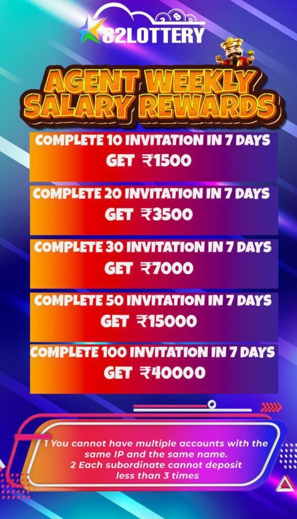 Agent Weekly Salary Rewards