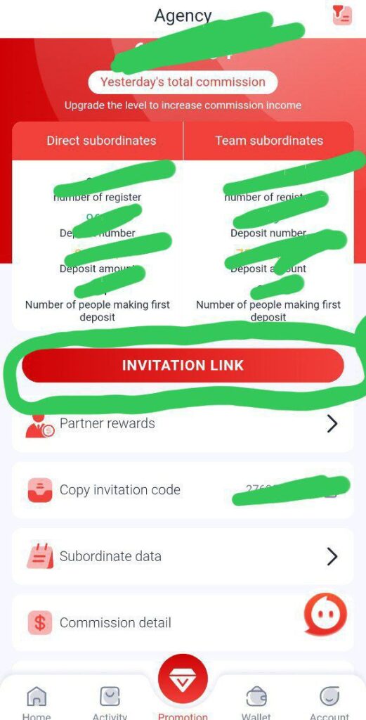 Steps to Earn Commission by Using the 82 Lottery Invite Code